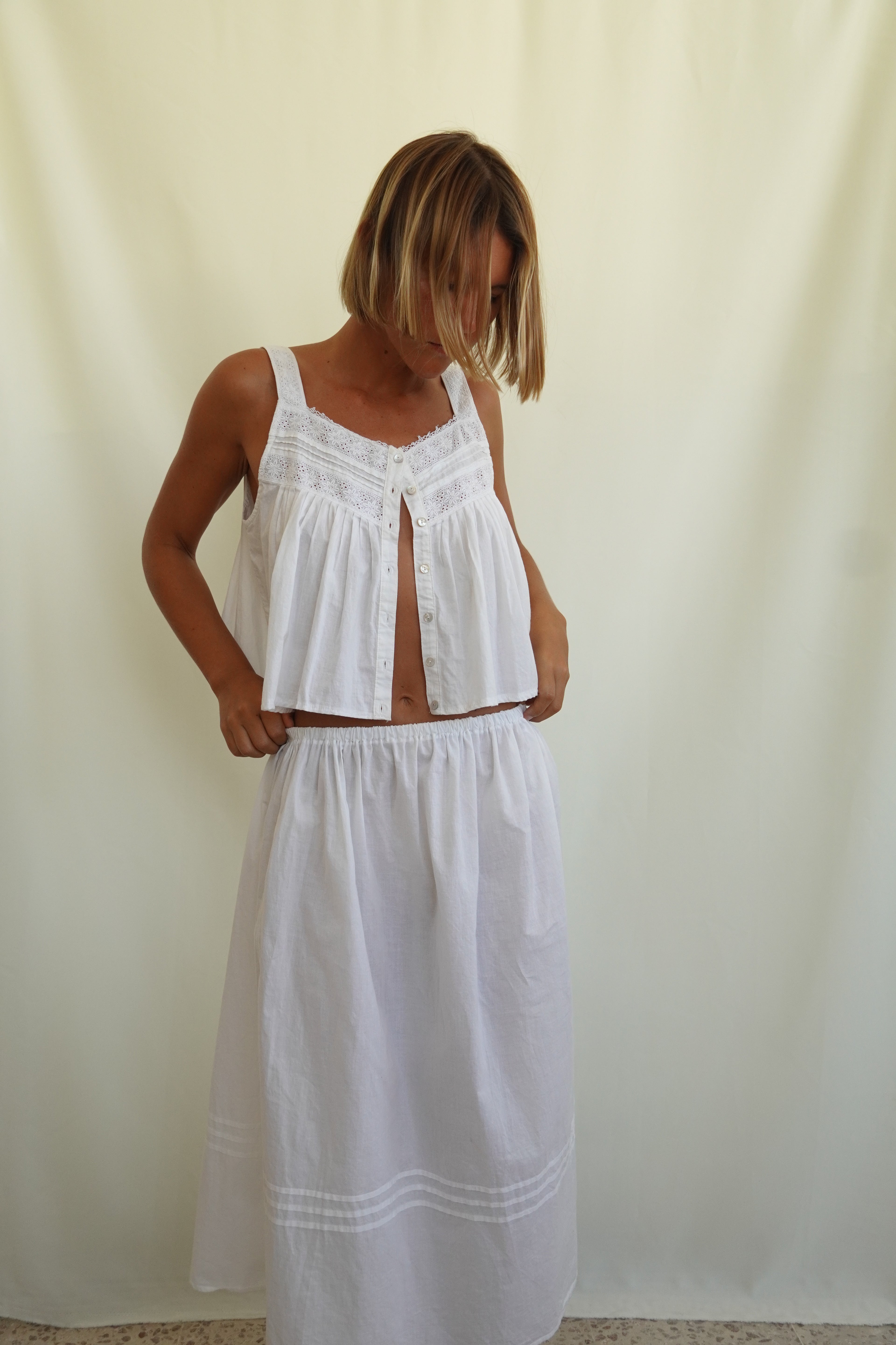 Reworked Vintage Cotton set
