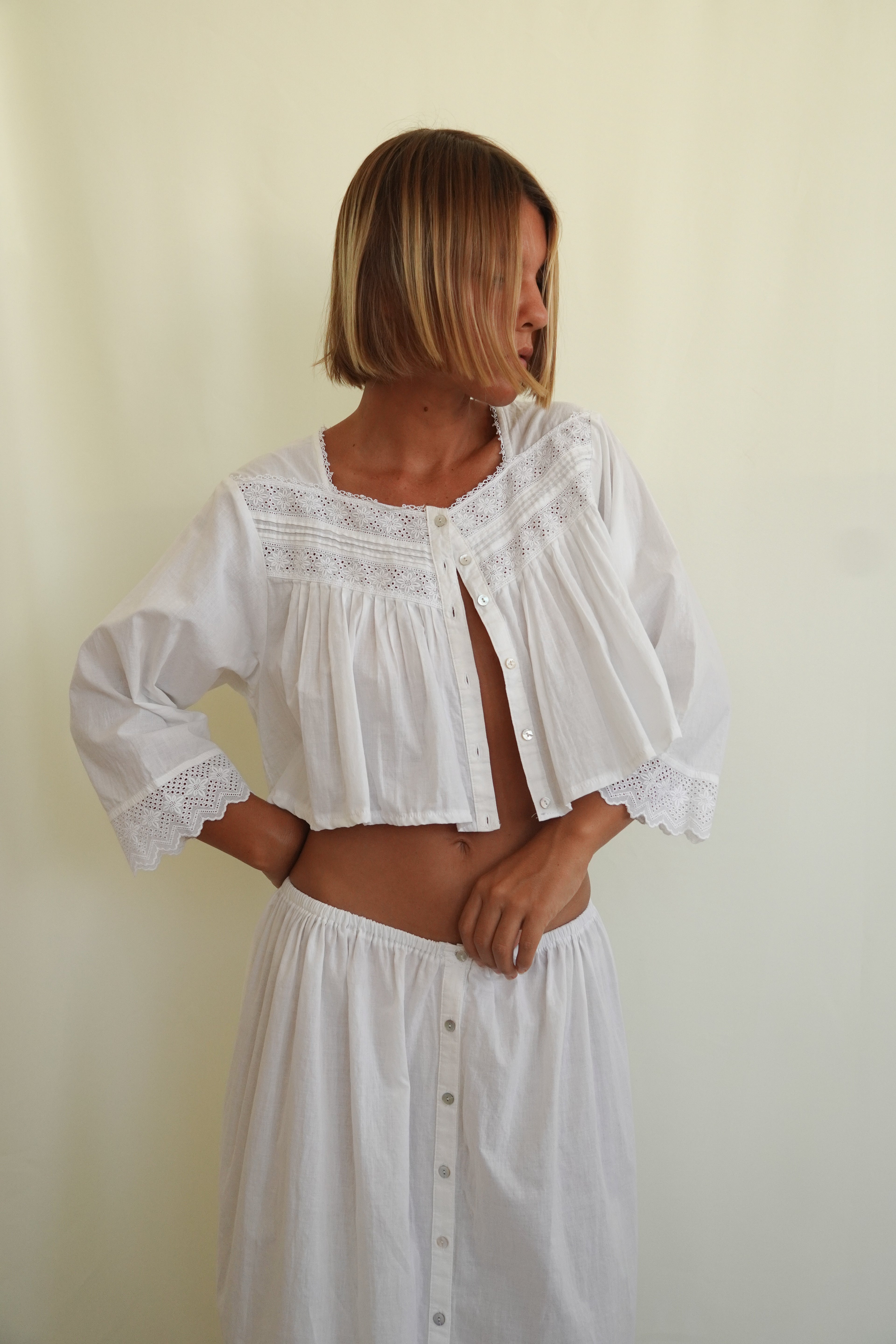 Re- worked cotton set