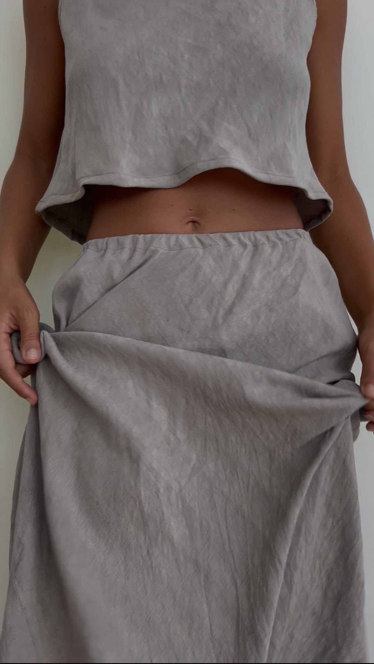 90' Stone linen set
